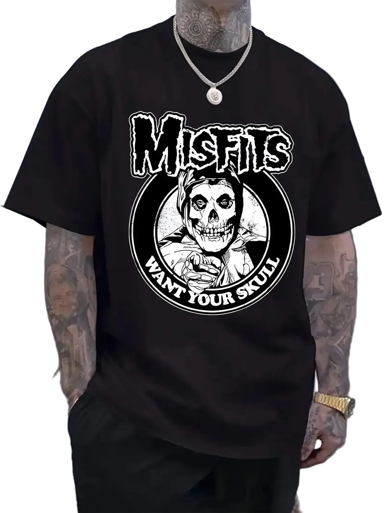 Retro Punk Anime Goth Streetwear Tee with Underground Graphic Artwork