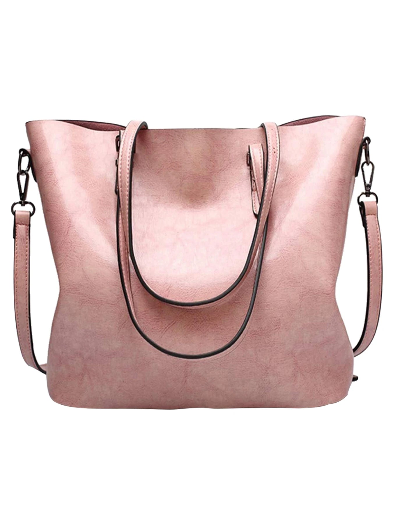 Minimalist Top Handle Tote Satchel Bag with Spacious Everyday Carry Design