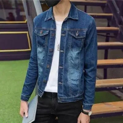 Fleece Lined Denim Jacket with Relaxed Fit Contemporary Streetwear Outerwear
