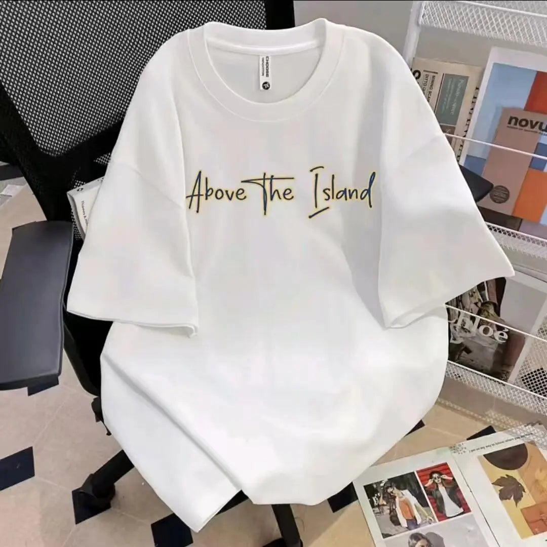 Anime-Inspired Artistic Manga Graphic Oversized Casual Streetwear Cotton T-Shirt