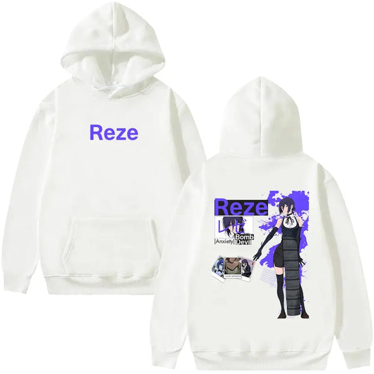 Anime Streetwear Graphic Hoodie with Manga-Inspired Character Art Oversized Fit