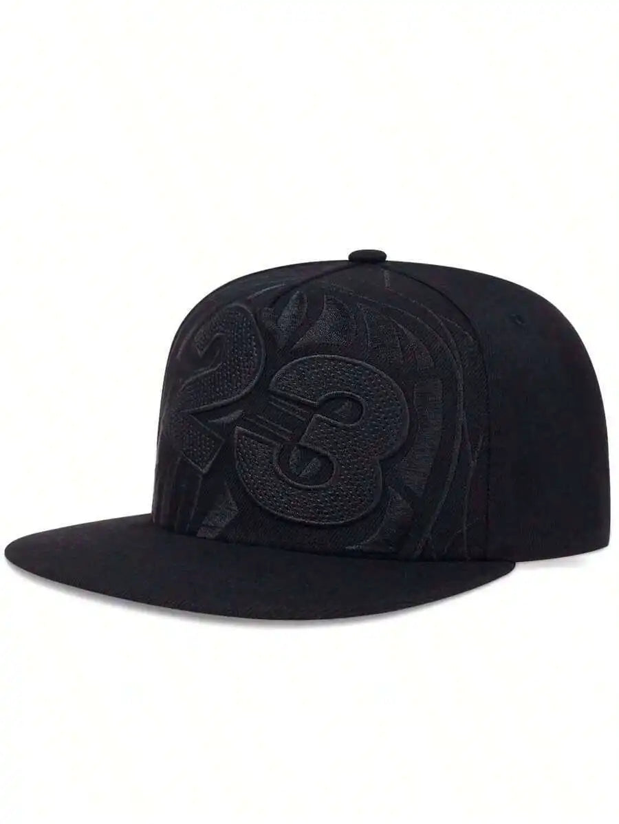 Minimalist Embroidered Baseball Cap Adjustable Curved Brim Casual Streetwear Fashion Hat