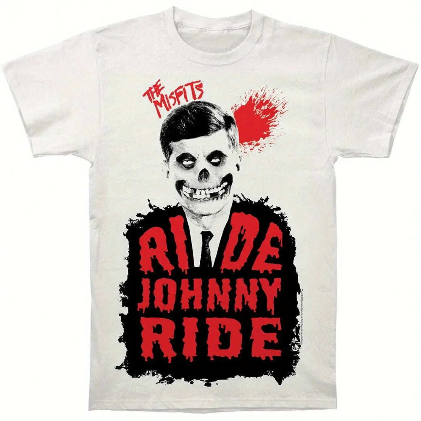 Distressed Manga-Inspired Punk Graphic Tee with Alternative Streetwear Aesthetic