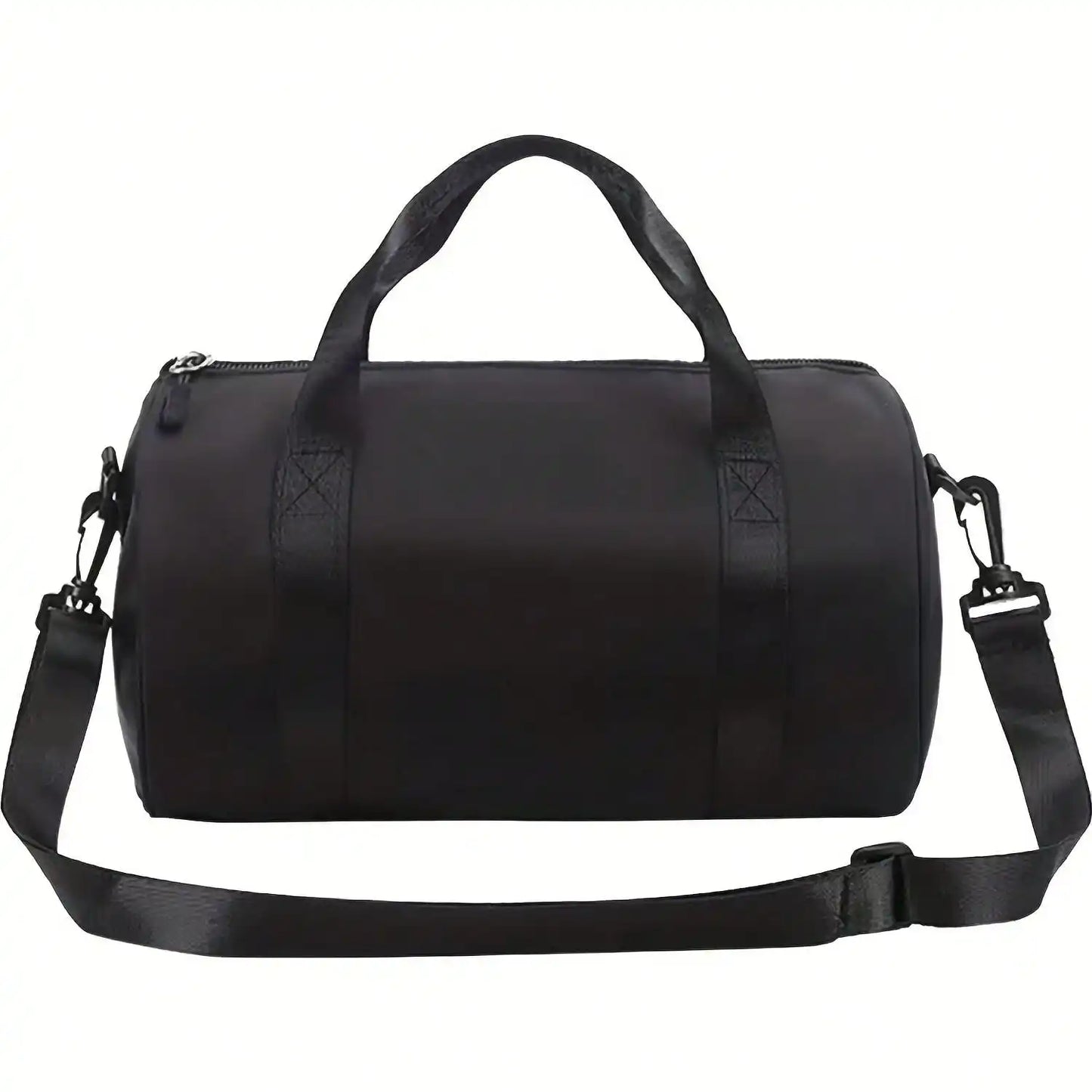 Mini Barrel Duffle Bag with Adjustable Strap Lightweight Travel Carry Design