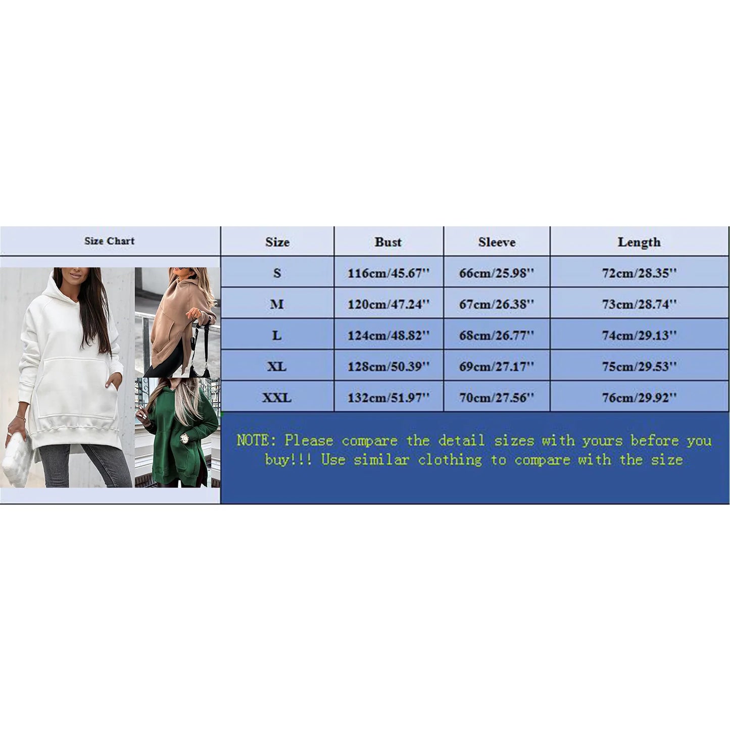 Women's Oversized Longline Pullover Hoodie with Side Split Hem for Contemporary Streetwear Style