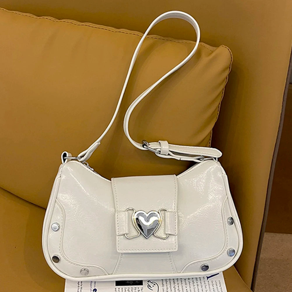 Compact Crescent Crossbody Bag with Adjustable Strap Everyday Carry Design