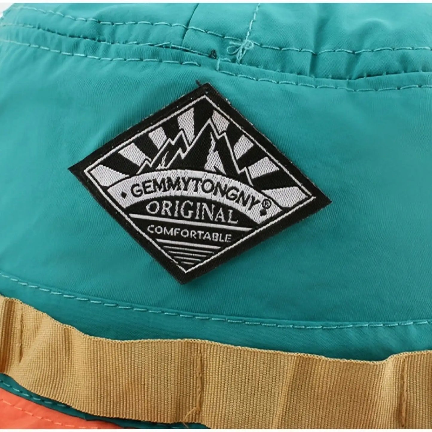 Unisex Wide Brim Packable Bucket Hat with Adjustable Chin Cord for Outdoor Adventures