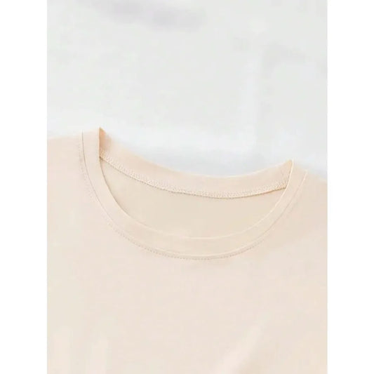Summer Graphic Baby Tee with Cropped Fit and Playful Streetwear Appeal