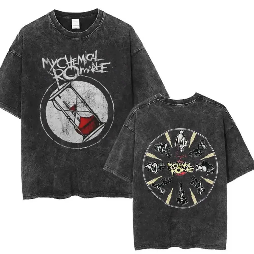 Dark Anime Streetwear Oversized Vintage Graphic Shirt