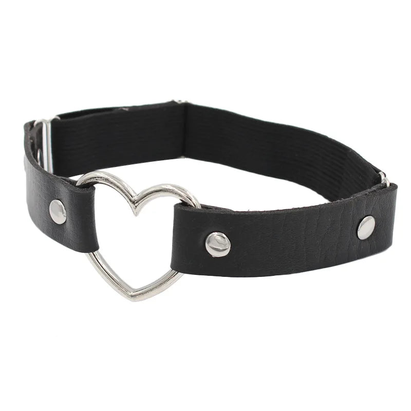 Punk Harness Thigh Garter Belt Alternative Gothic Statement Leg Accessory