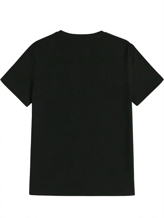 Dark Gothic Anime-Inspired Streetwear Tee with Cinematic Manga Artwork
