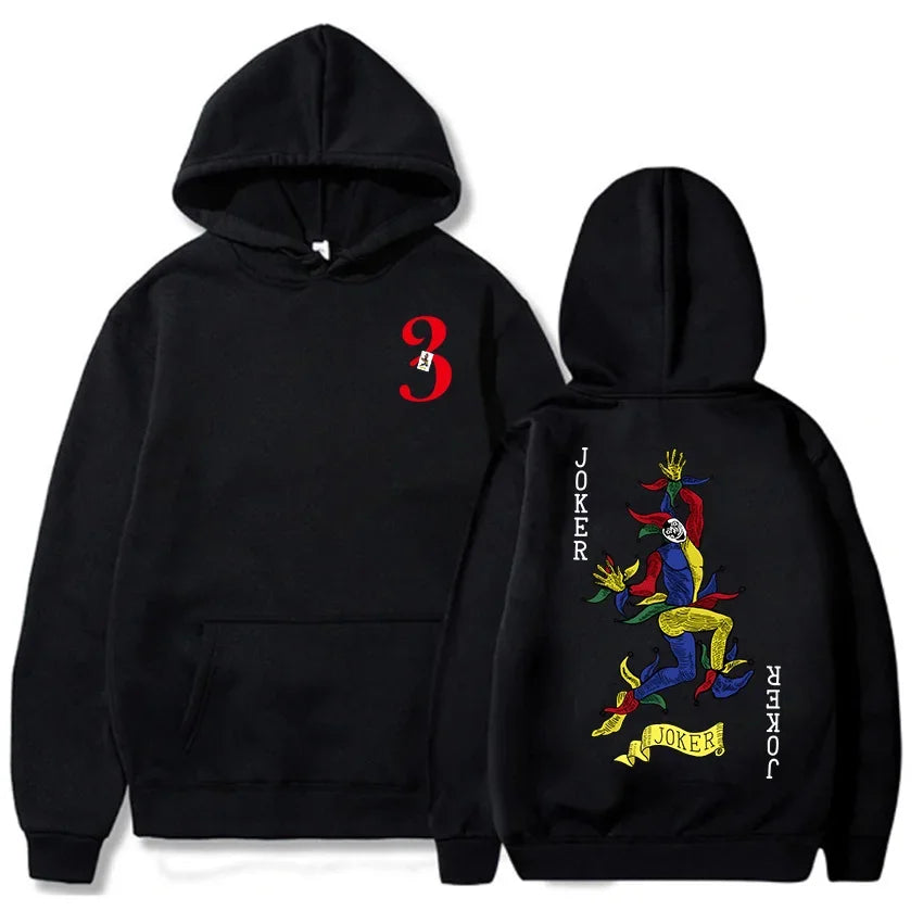 Streetwear Graphic Hoodie with Front and Back Illustrative Artwork Relaxed Urban Fit