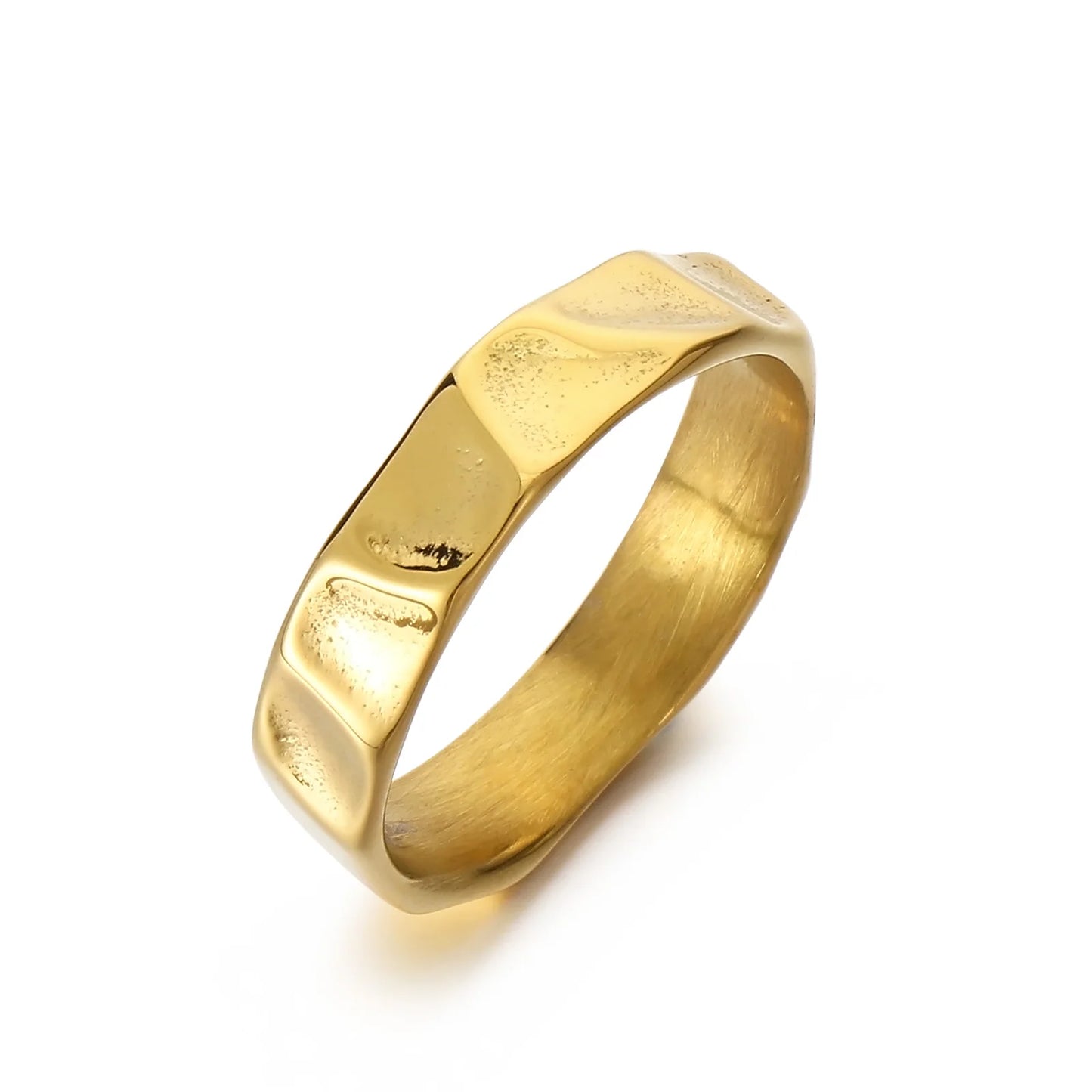 Minimalist Geometric Band Ring Punk Alternative Everyday Statement Jewelry