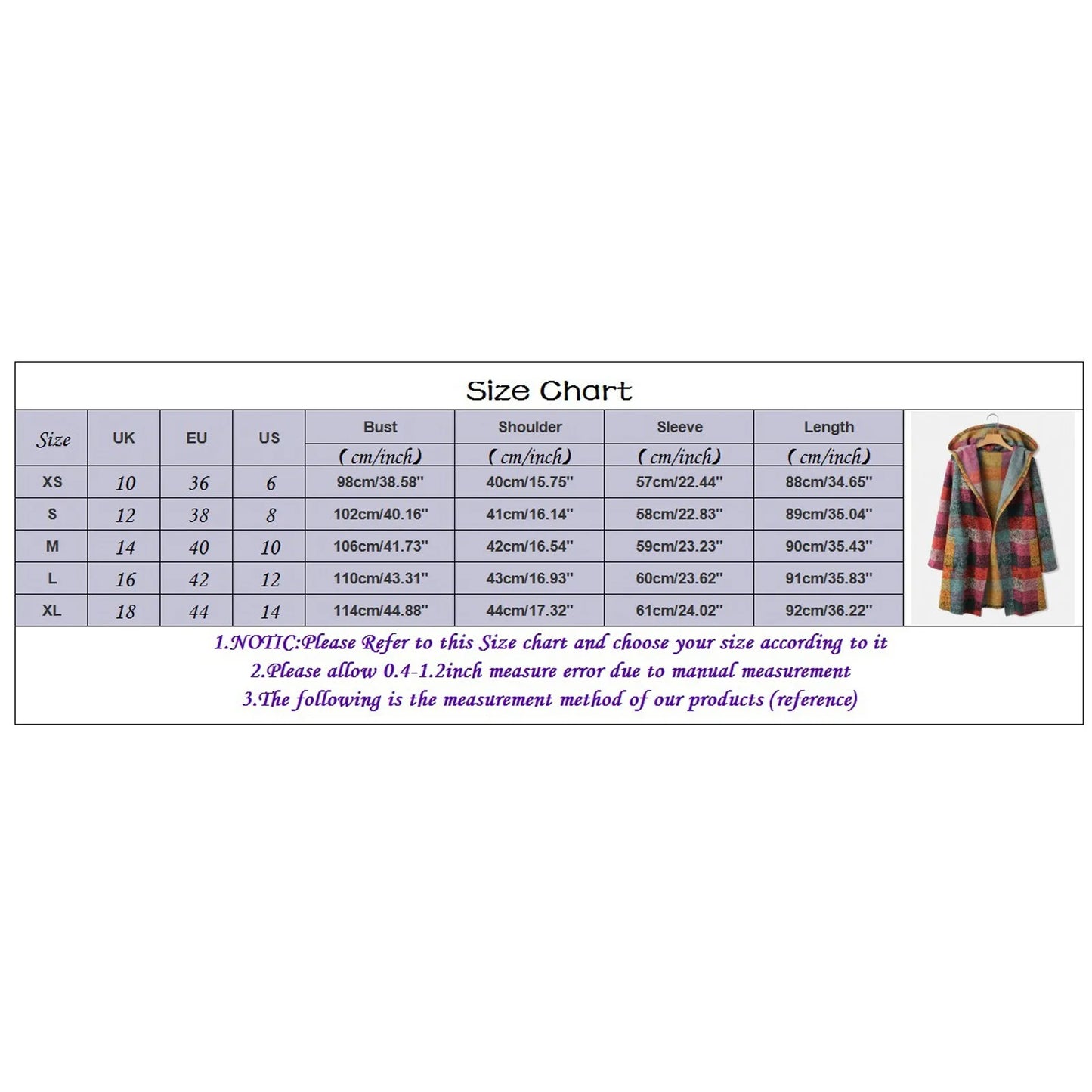 Women's Hooded Plaid Longline Zip Cardigan Jacket with Relaxed Casual Layering Style