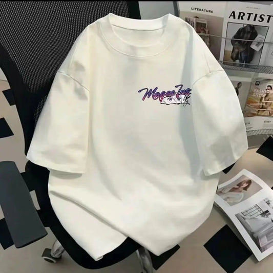 Mystic Witch Anime Graphic Oversized Soft Cotton Casual T-Shirt
