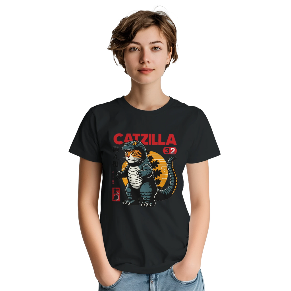 Catzilla Costume - T-Shirt - Kaiju Cat Streetwear