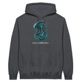 Alien Hoodie - "Your Time Is Short" Written in Japanese.  Threatening Monster Graphic