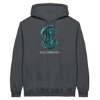 Alien Hoodie - "Your Time Is Short" Written in Japanese.  Threatening Monster Graphic