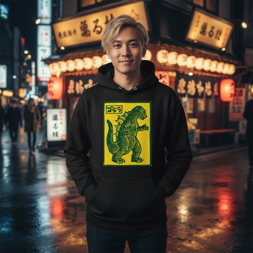 The Original Godzilla Hoodie - BigCat Streetwear