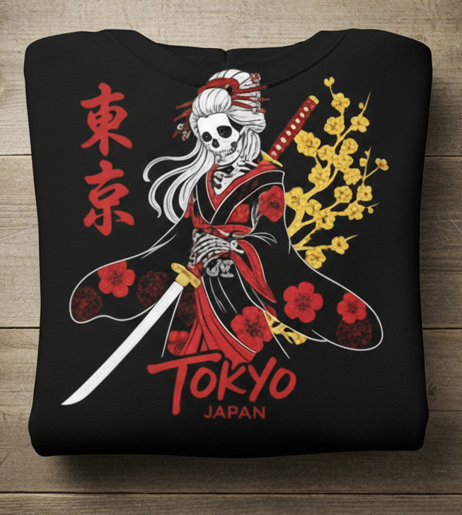 Akira The Tokyo Reaper Hoodie — Beauty in the Shadows