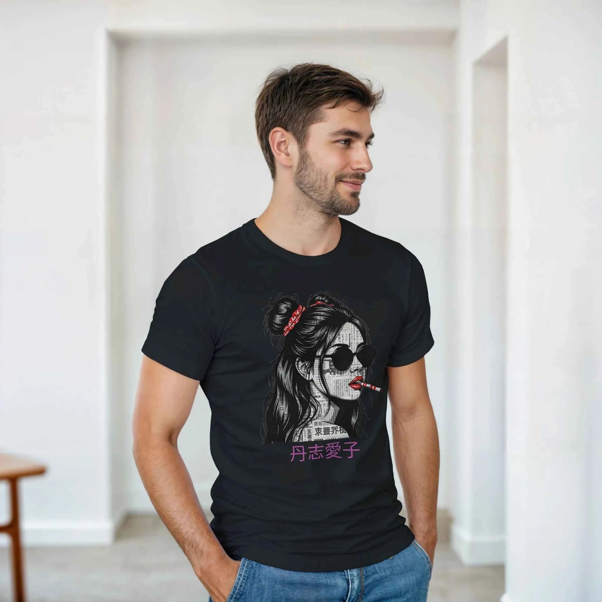 Aiku Tanshi T-Shirt - Kuro Division Streetwear