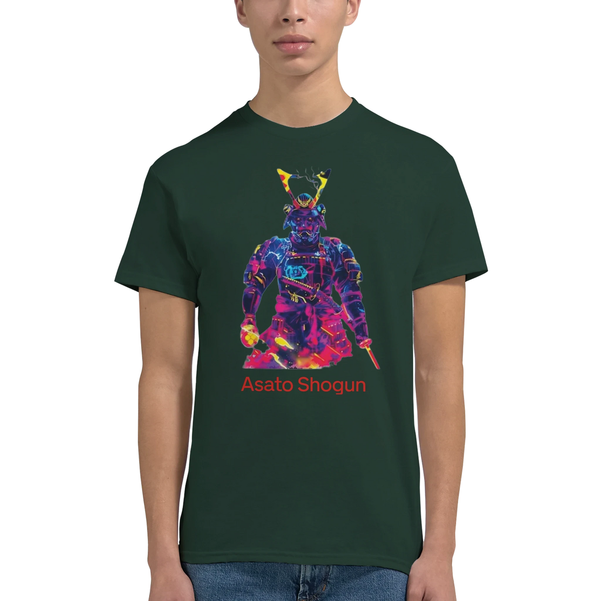 Asato Shogun, Loyal Samurai Warrior - T-Shirt