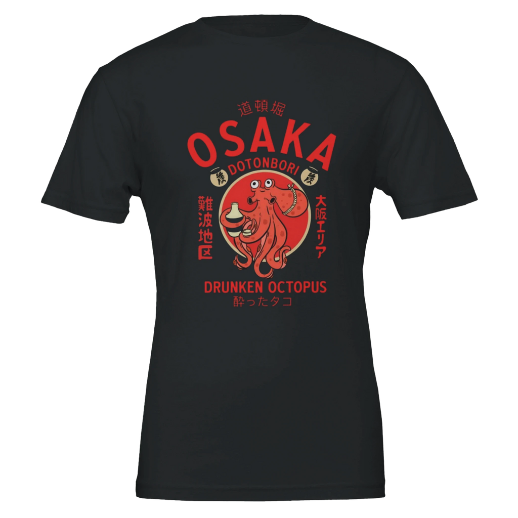 Osaka Drunken Octopus Tee — Tokyo Nights Energy