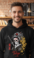 Kyoko the Fierce Samurai Warrior Hoodie — Beauty. Power. Deathless.