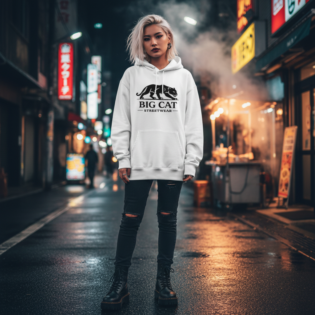 Official Big Cat Streetwear Gear -  Hoodie - BigCat Streetwear