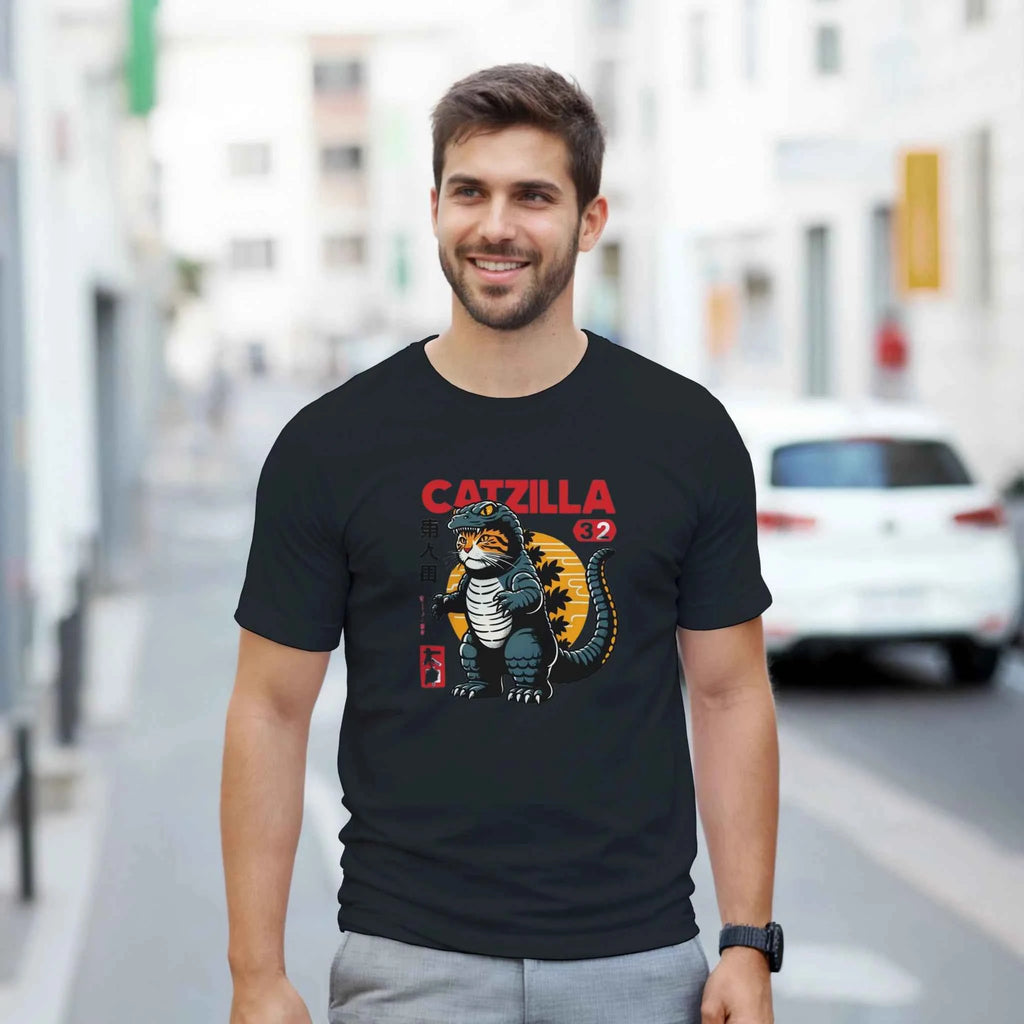 Catzilla Costume - T-Shirt - Kaiju Cat Streetwear