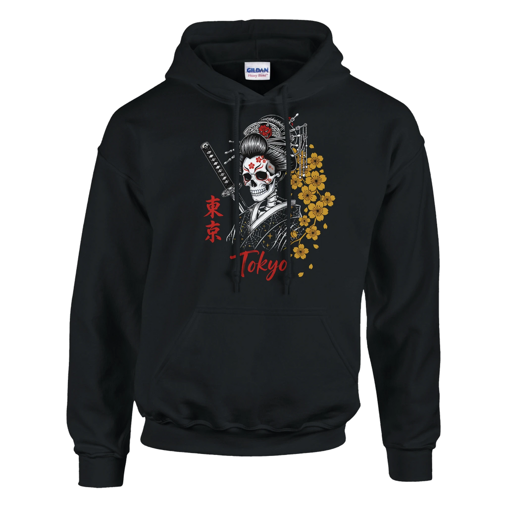 Kyoko the Fierce Samurai Warrior Hoodie — Beauty. Power. Deathless.