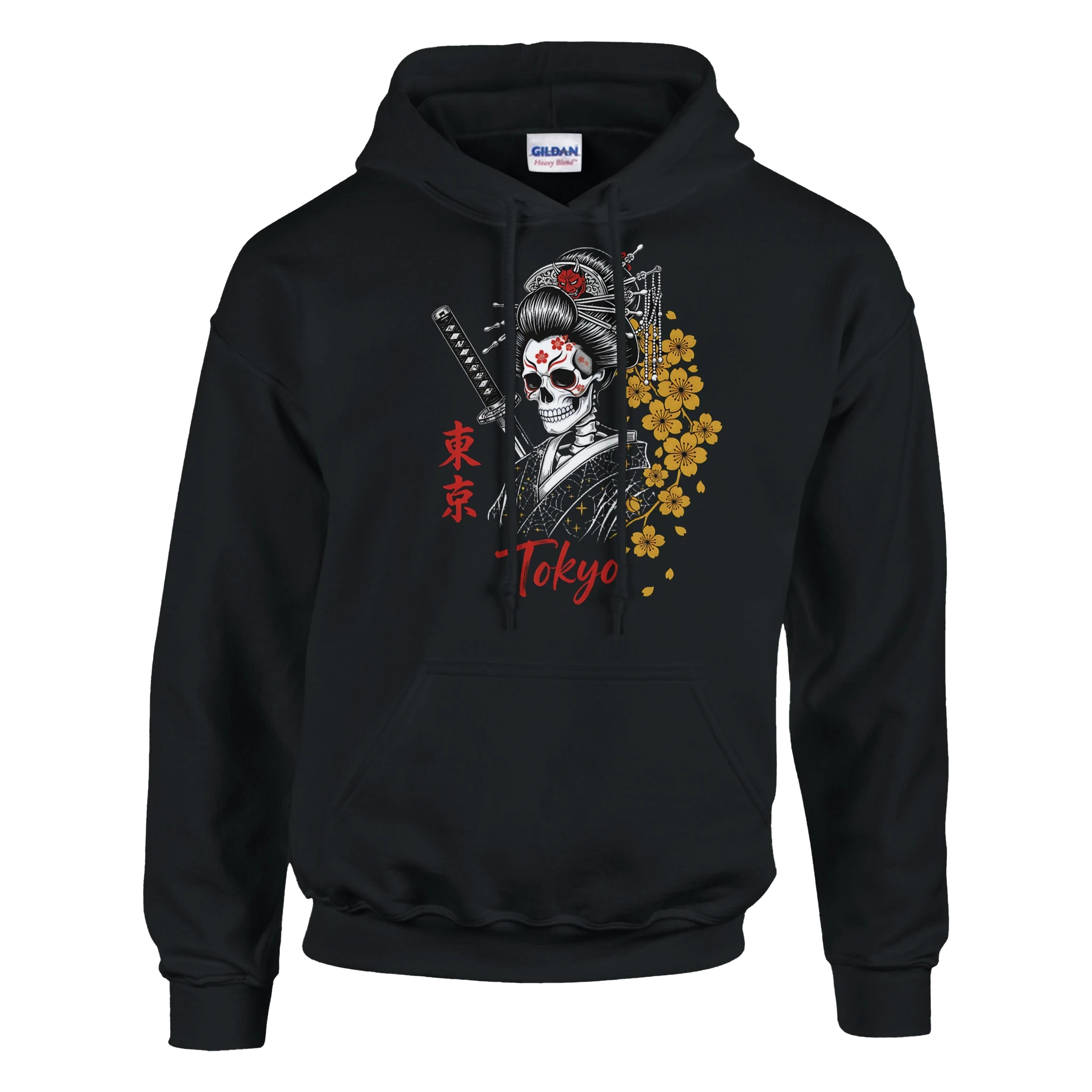Kyoko the Fierce Samurai Warrior Hoodie — Beauty. Power. Deathless.
