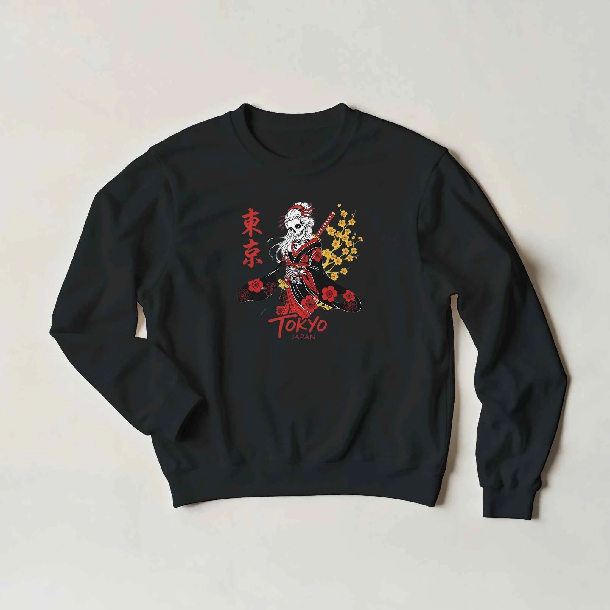 Akira the Tokyo Reaper Crewneck — Beauty in the Shadows