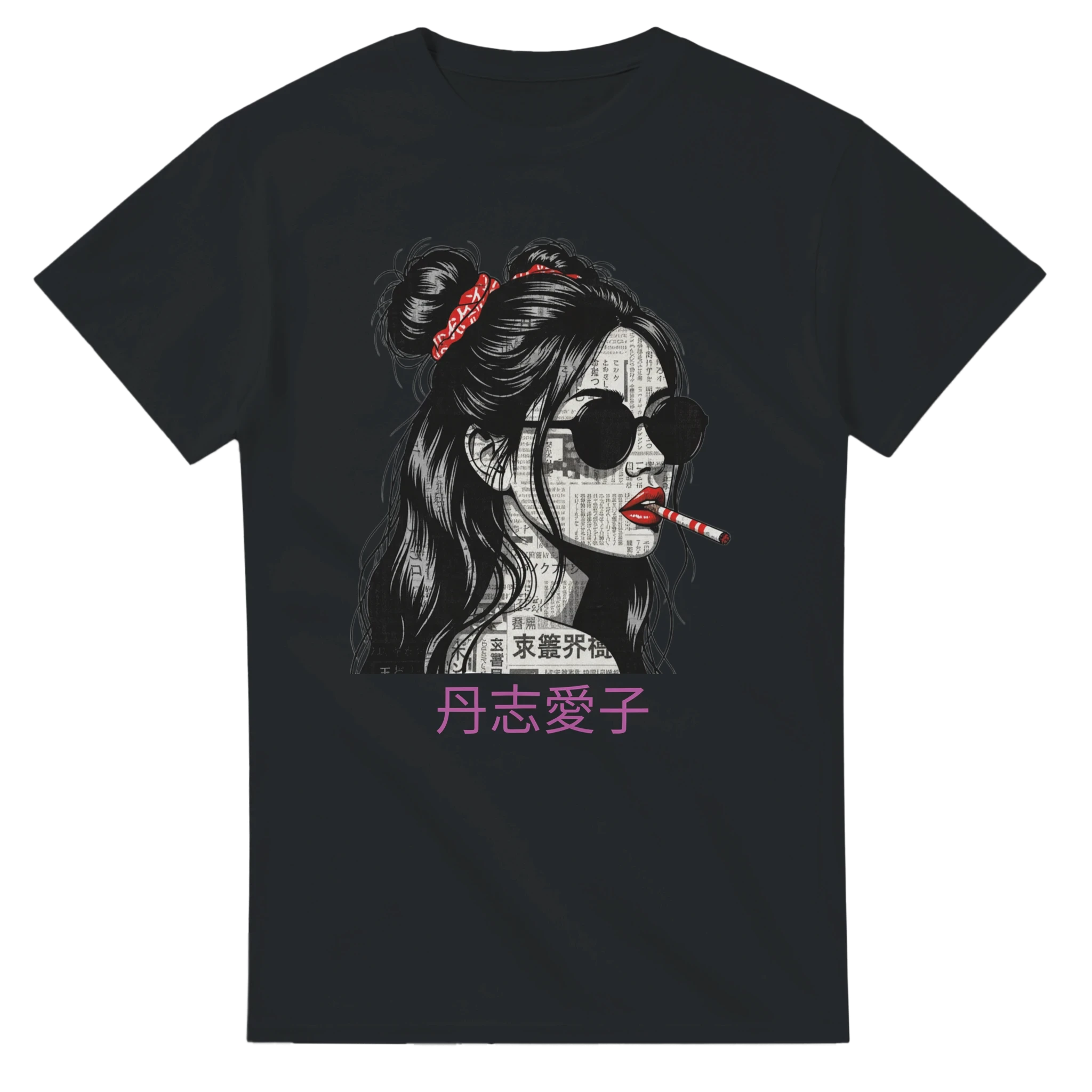 Aiku Tanshi T-Shirt - Kuro Division Streetwear