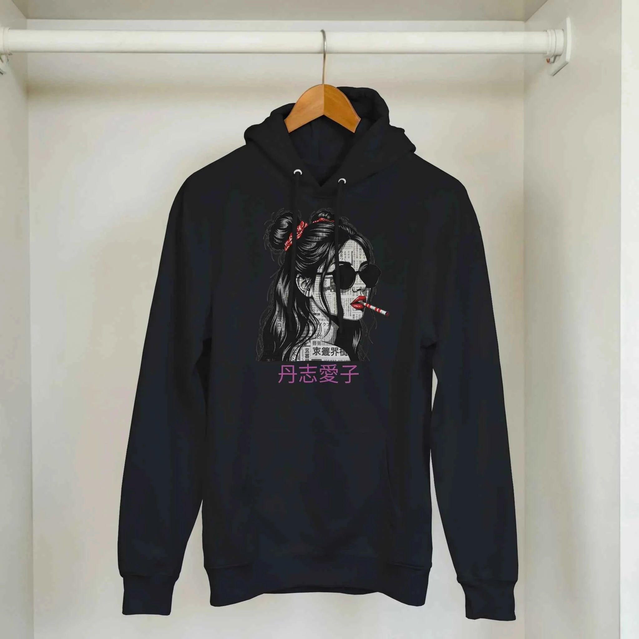 Aiku Tanshi Hoodie – Kuro Division Streetwear