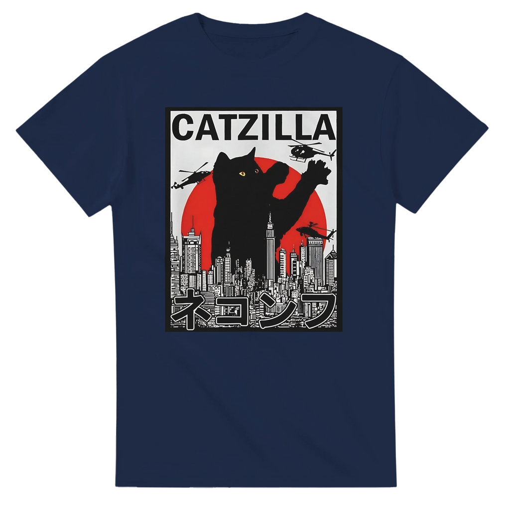 CatZilla City Attack T-Shirt – Urban Kaiju Streetwear
