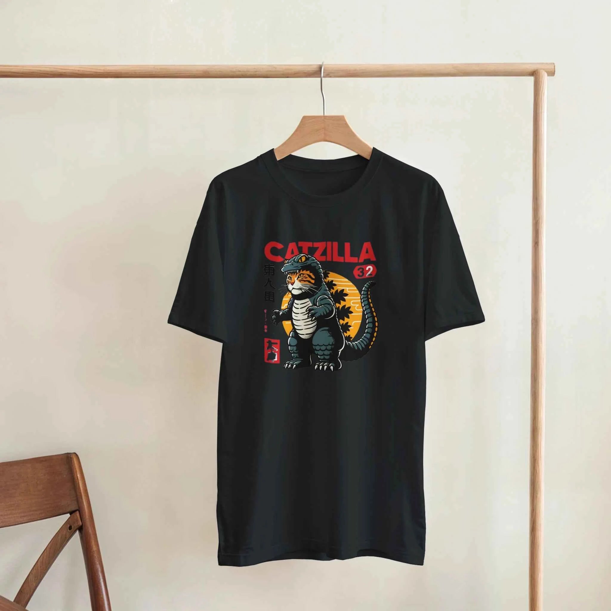 Catzilla Costume - T-Shirt - Kaiju Cat Streetwear