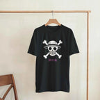 Monkey Bones - One Piece-Inspired T-Shirt   Japanese script says "Monkey Bones"