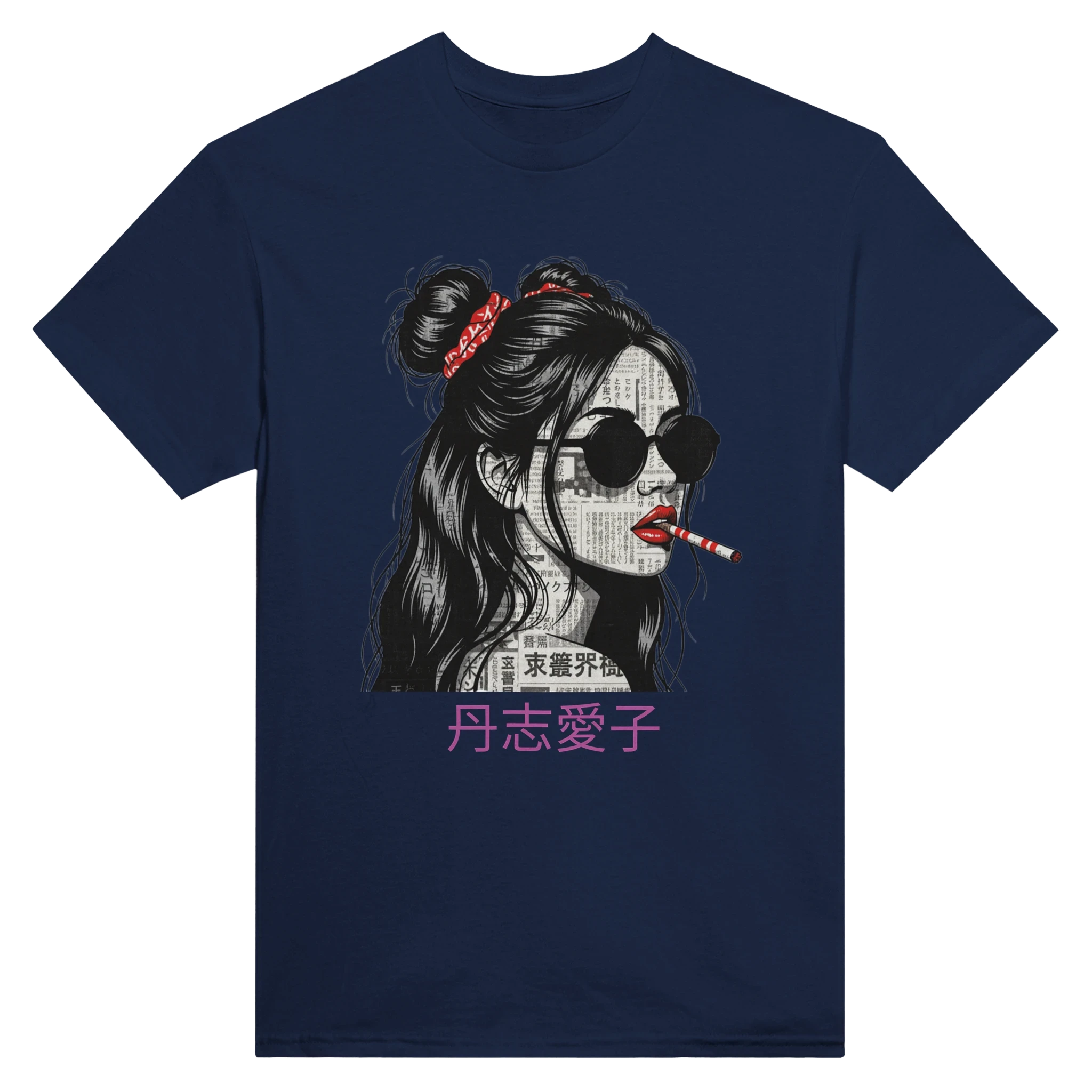 Aiku Tanshi T-Shirt - Kuro Division Streetwear