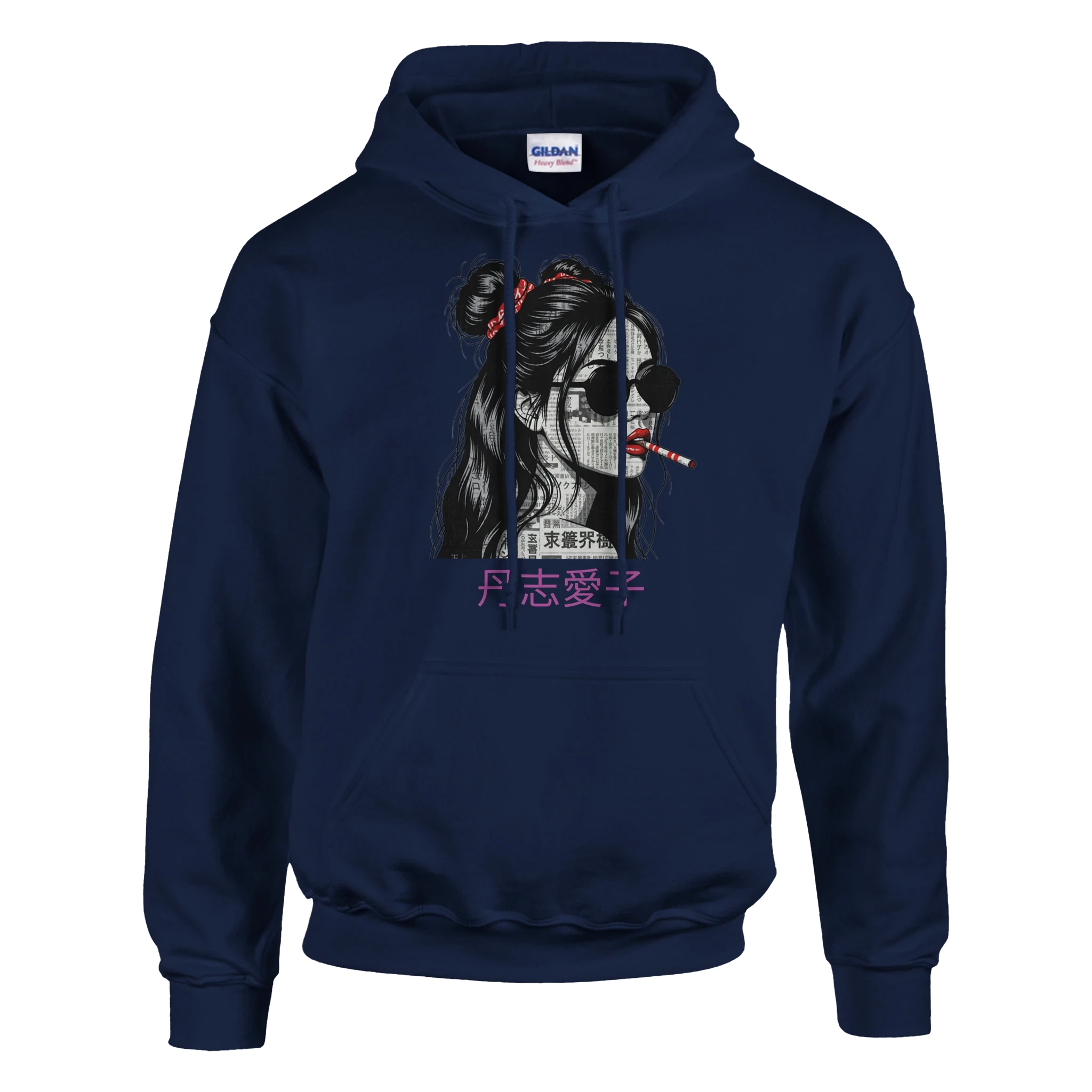 Aiku Tanshi Hoodie – Kuro Division Streetwear