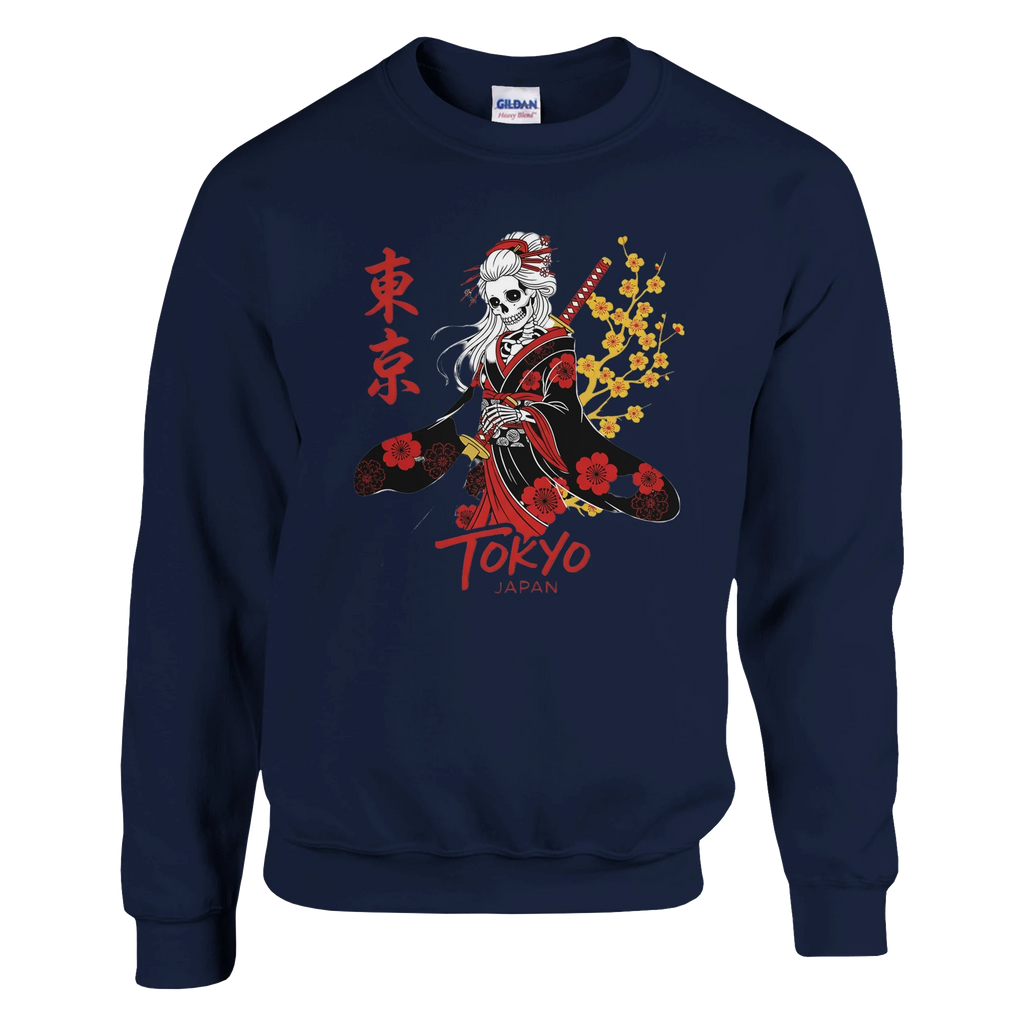 Akira the Tokyo Reaper Crewneck — Beauty in the Shadows