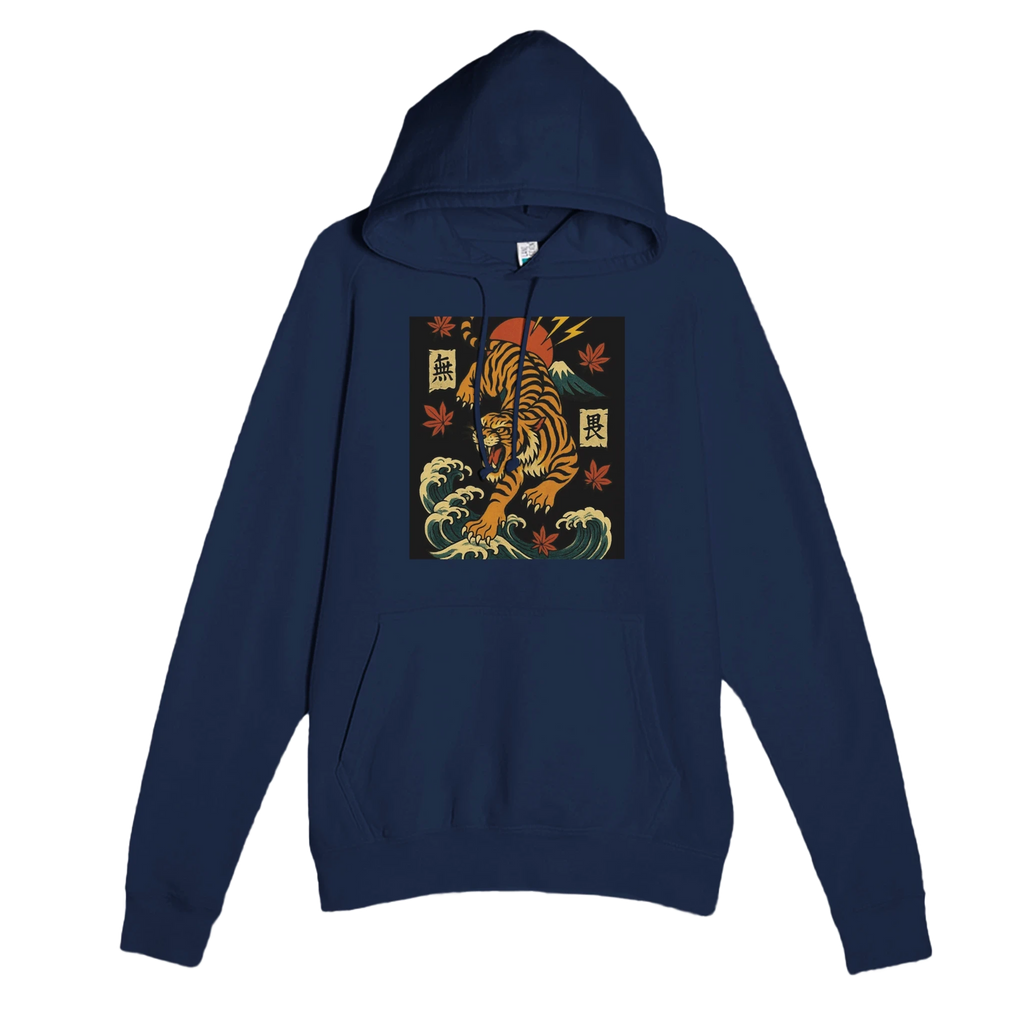 Ferocious Asian Tiger Hoodie -  Unleash The  Power