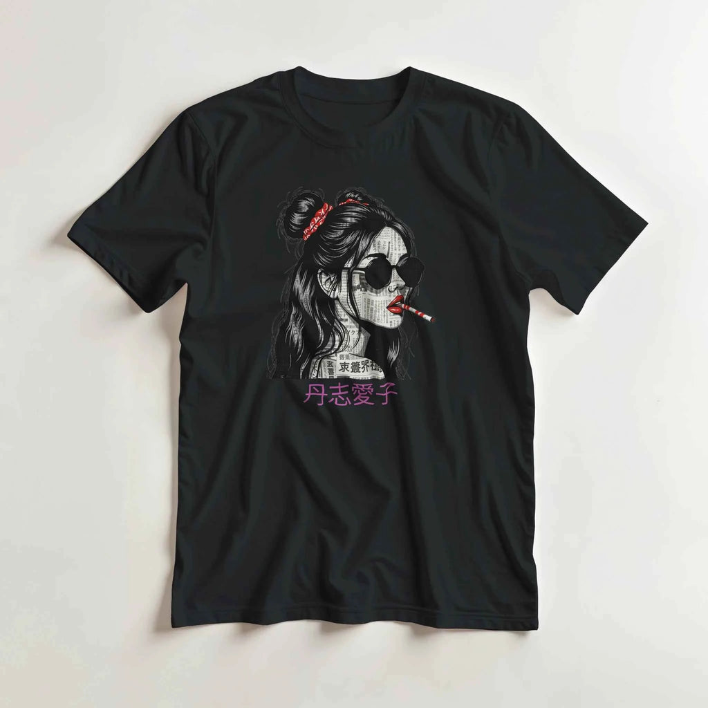 Aiku Tanshi T-Shirt - Kuro Division Streetwear