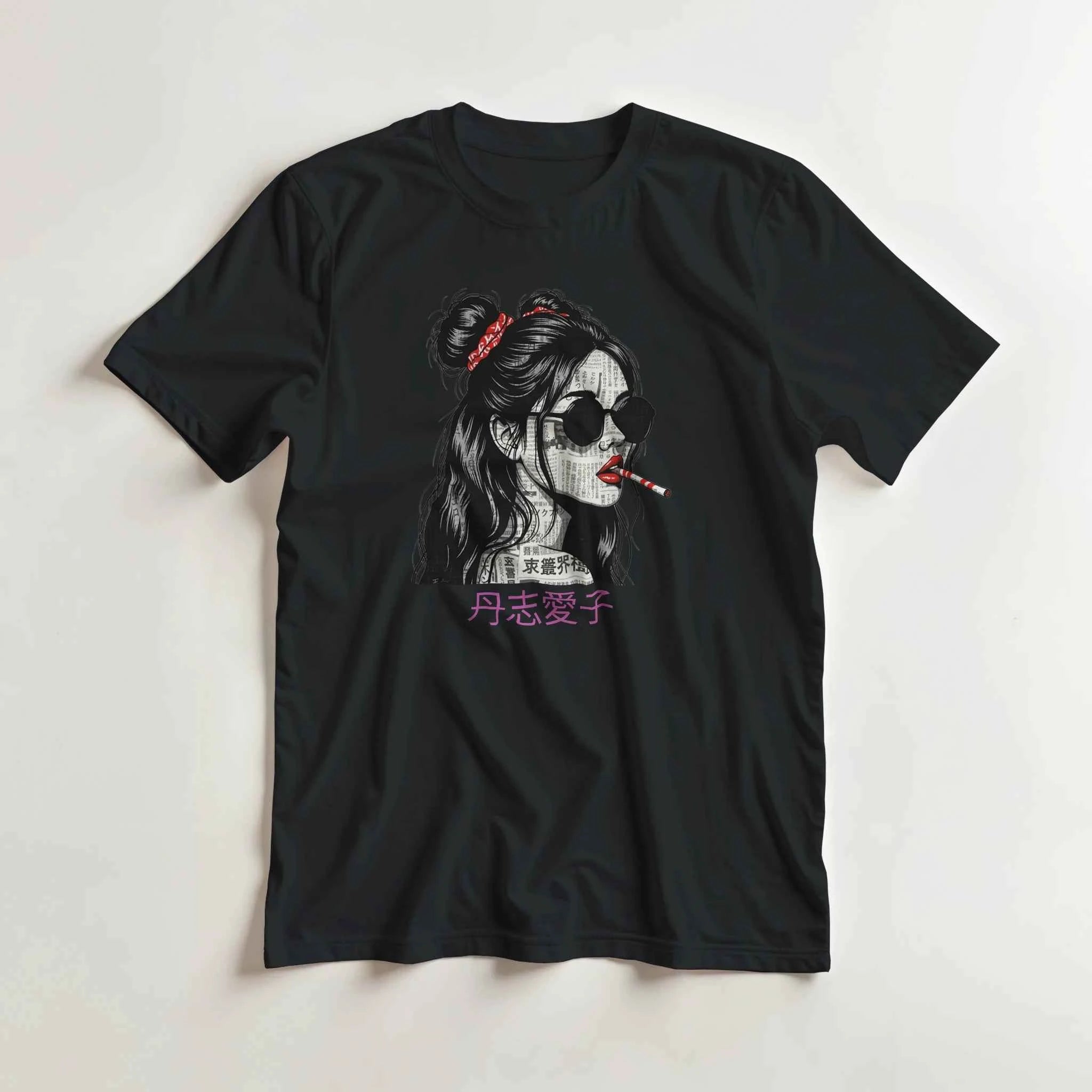 Aiku Tanshi T-Shirt - Kuro Division Streetwear