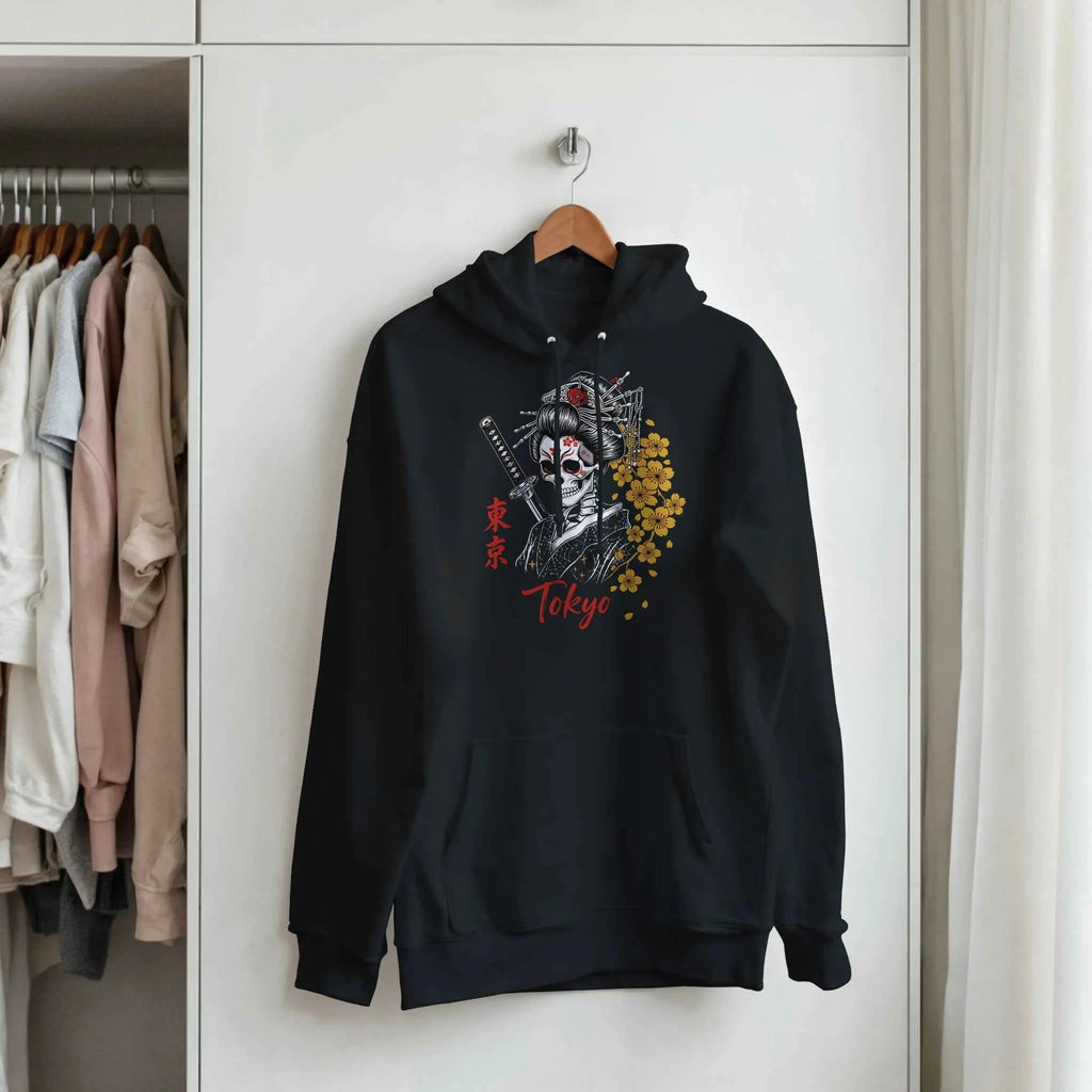 Kyoko the Fierce Samurai Warrior Hoodie — Beauty. Power. Deathless.
