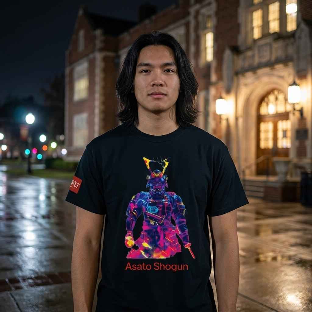 Asato Shogun, Loyal Samurai Warrior - T-Shirt