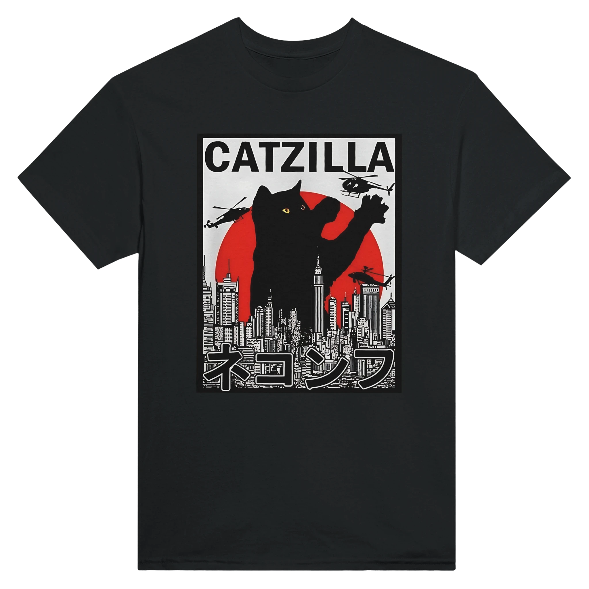 CatZilla City Attack T-Shirt – Urban Kaiju Streetwear