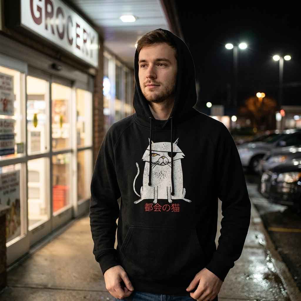Street Cat "Don't Cross Him" - Hoodie