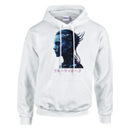 Blue Cyborg Hoodie – Futuristic Neon Streetwear