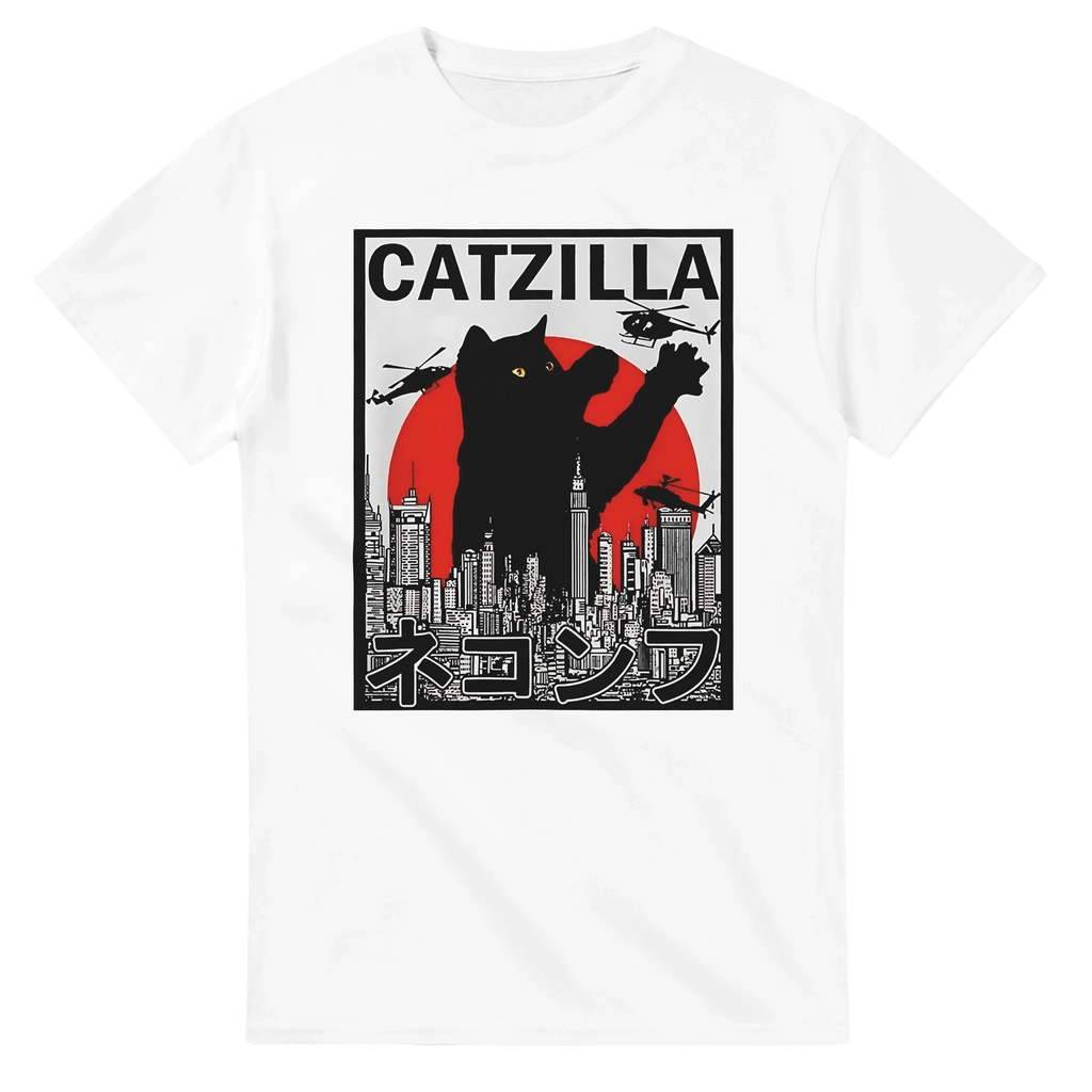 CatZilla City Attack T-Shirt – Urban Kaiju Streetwear